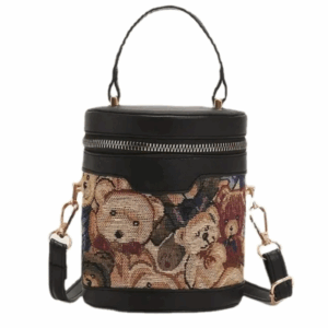 Cartera Black Bear Leather