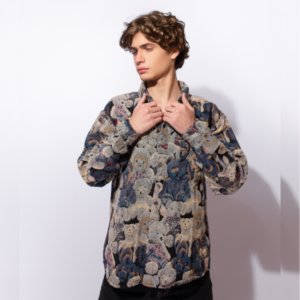 Camisa Brown Print Bears