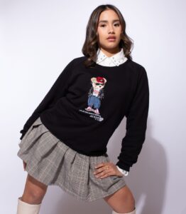 Polera Black Bear