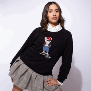 Blusa Diamond Black Bear
